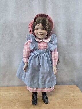 Ashton-Drake “Laura” Little House On The Prairie Porcelain Doll COA Box